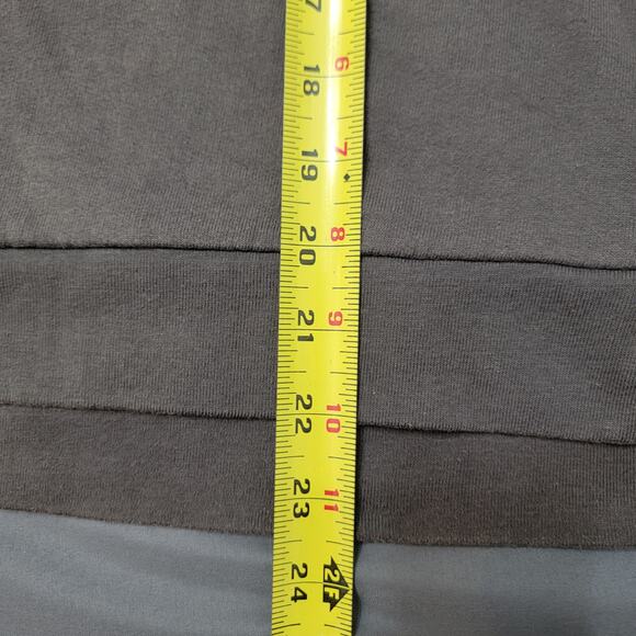 Juicy Couture Not Sorry Gray Graphic Pullover Sweatshirt Blue Lettering - Picture 6 of 9